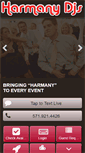 Mobile Screenshot of harmanydjs.com